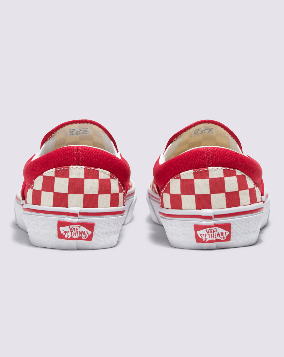 Women|Men Vans Customs Classic Slip-On Checkerboard Wide Shoe in Customs