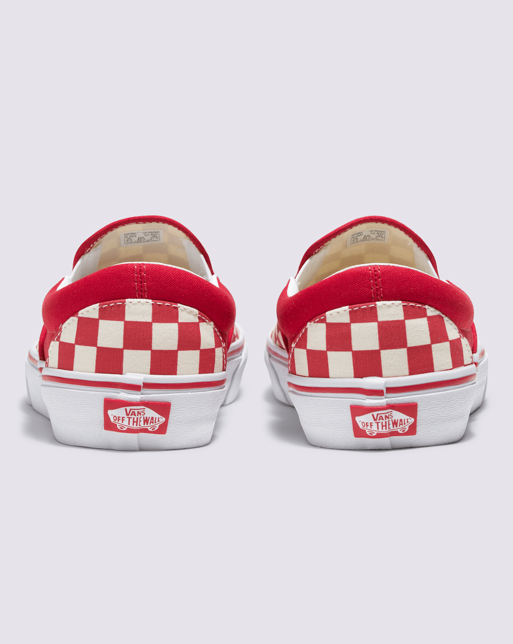 Women|Men Vans Customs Classic Slip-On Checkerboard Wide Shoe in Customs