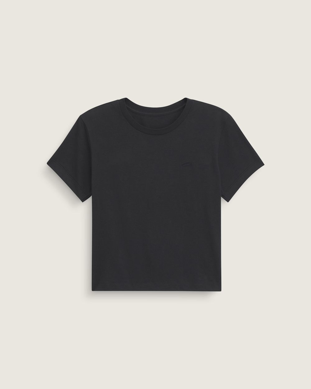 Women Vans Salton Crew T-Shirt in Black