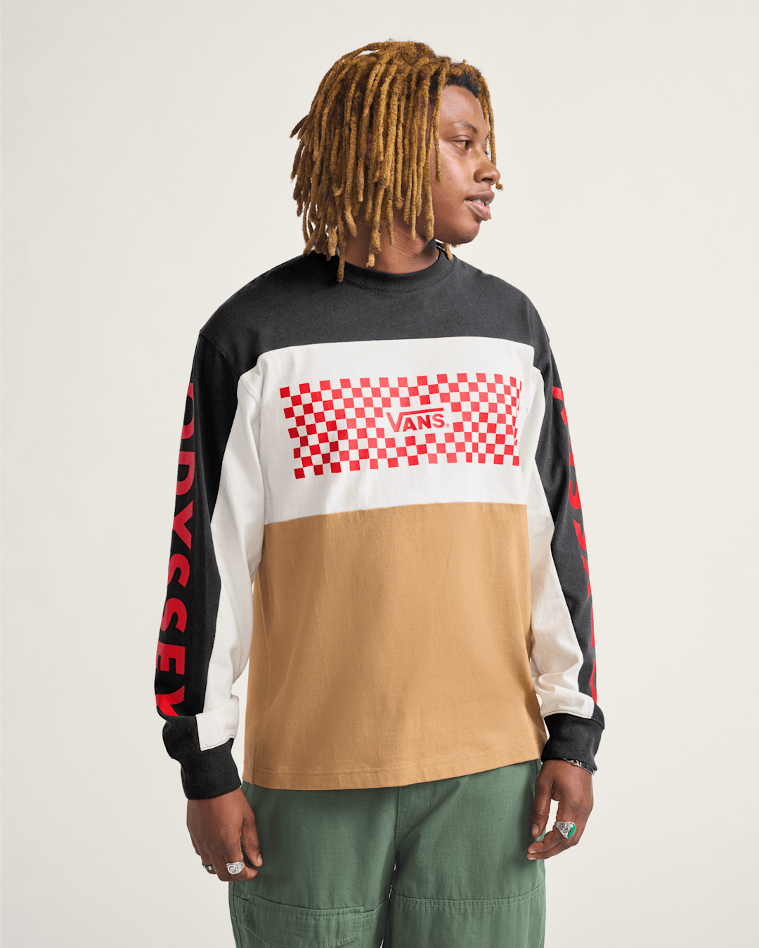 Women|Men Vans Vans X Odyssey Long Sleeve Jersey in Odyssey Black