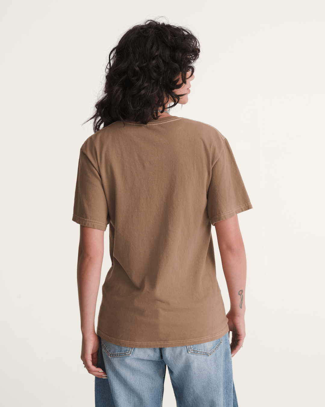 Women|Men Vans Waffle Shop Sun Vans Style T-Shirt in Brown
