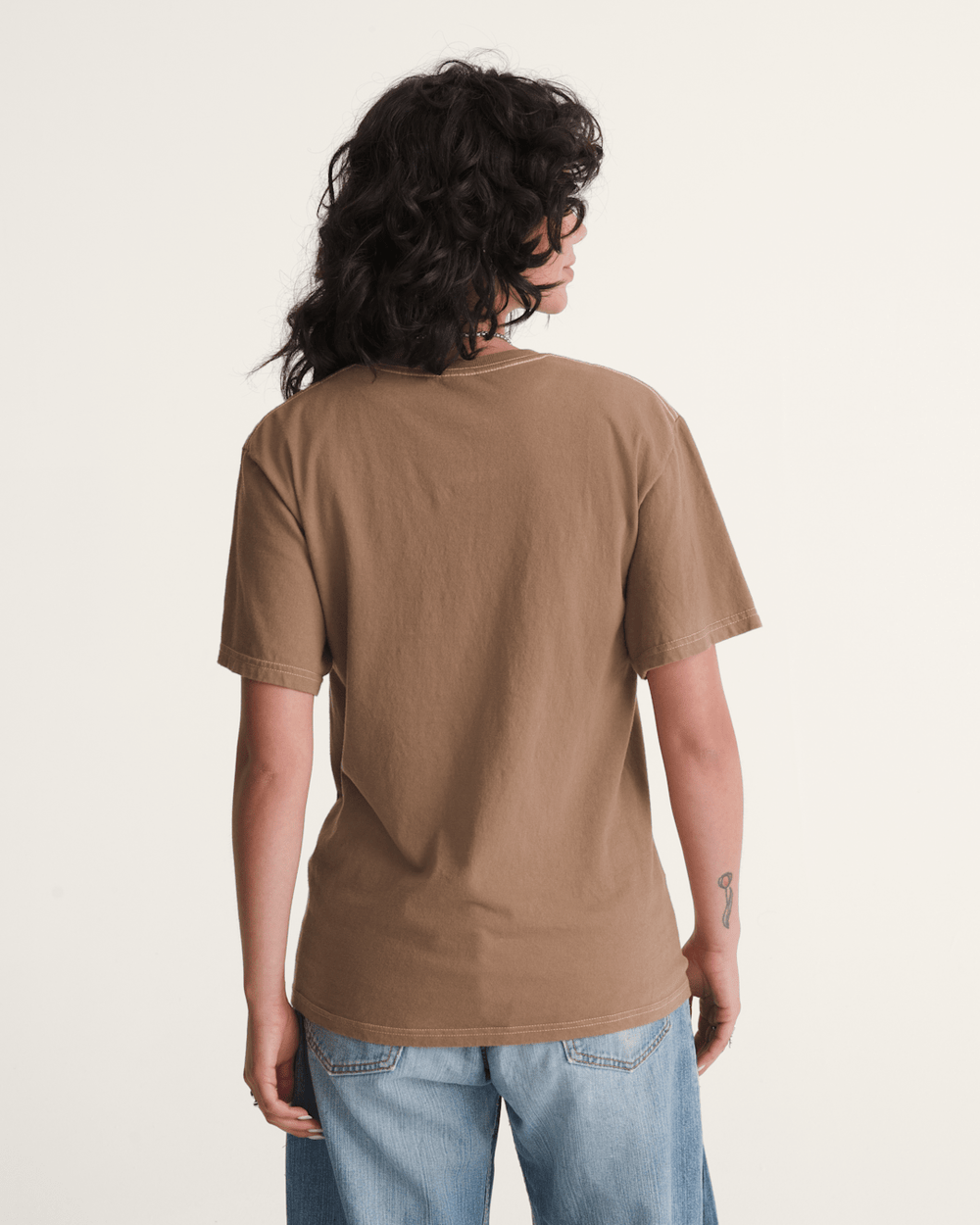 Women|Men Vans Waffle Shop Sun Vans Style T-Shirt in Brown