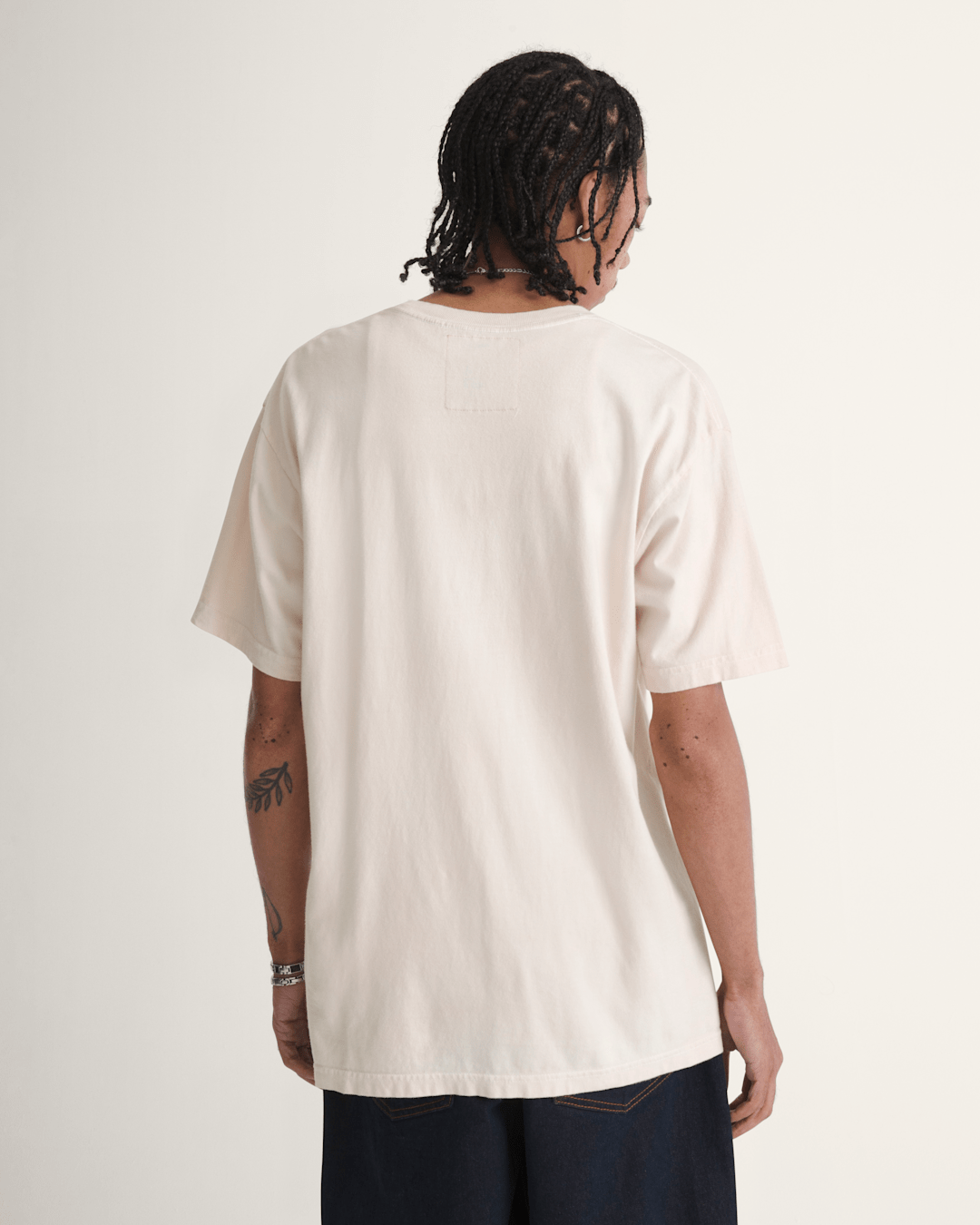 Women|Men Vans Waffle Shop Wave Blend T-Shirt in Marshmallow White