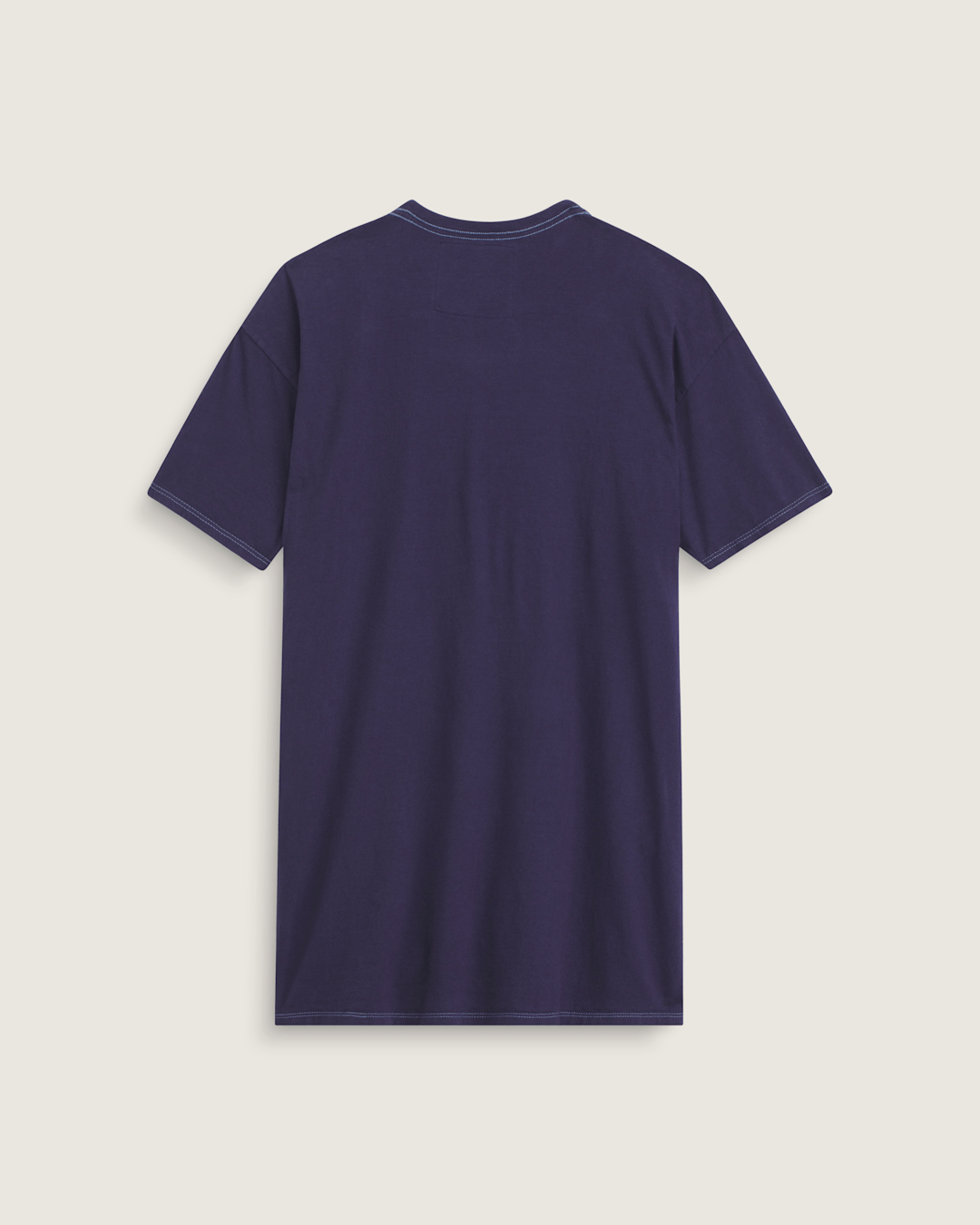 Women|Men Vans Waffle Shop Skate Crest T-Shirt in Navy Blue