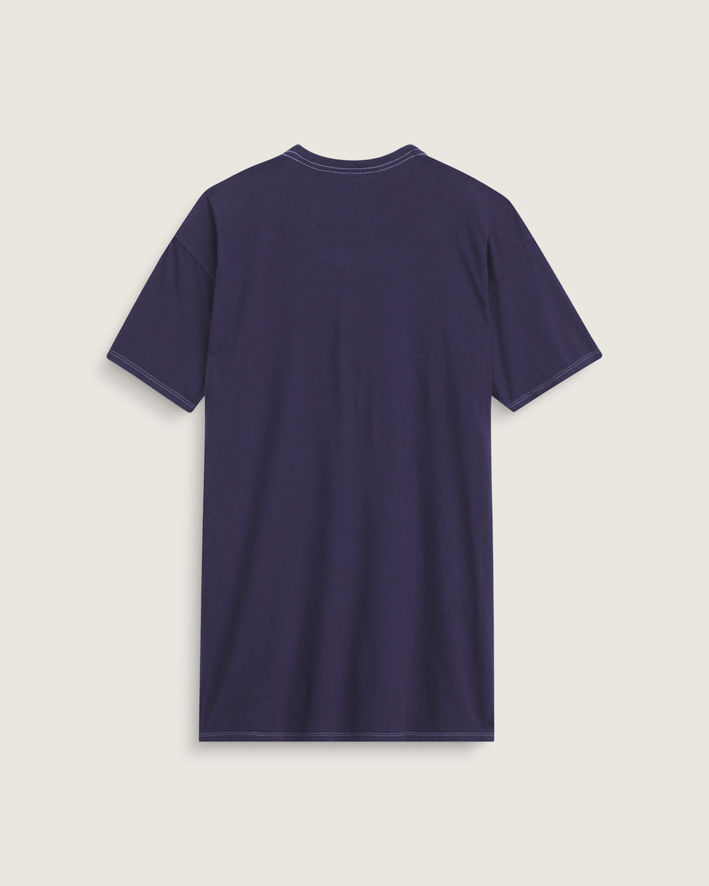 Women|Men Vans Waffle Shop Skate Crest T-Shirt in Navy Blue