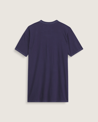 Women|Men Vans Waffle Shop Skate Crest T-Shirt in Navy Blue