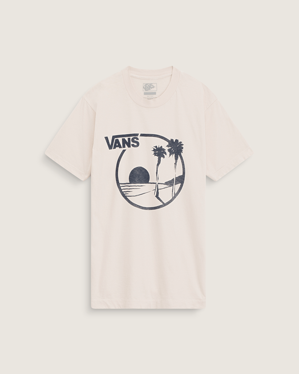 Women|Men Vans Waffle Shop Sun Vans Style T-Shirt in Marshmallow
