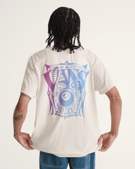 Women|Men Vans Waffle Shop Optic Eye T-Shirt in Marshmallow White