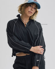 Women Vans Nyla Track Jacket in Black