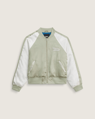 Women Vans Souvenir Jacket in Soft Sage Green