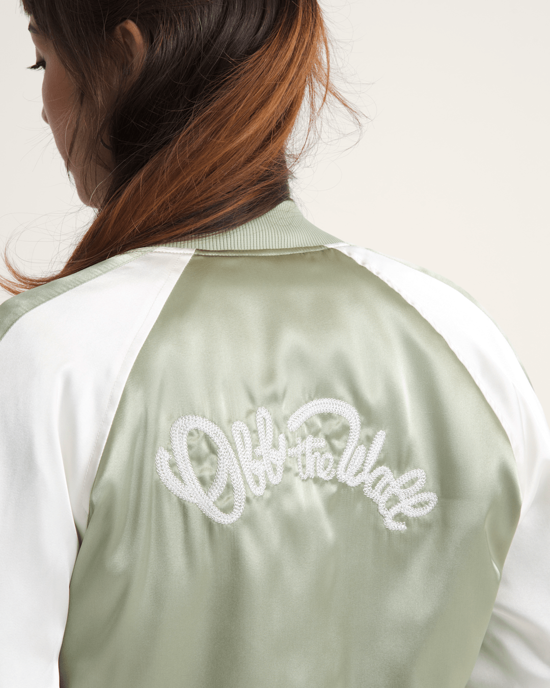 Women Vans Souvenir Jacket in Soft Sage Green