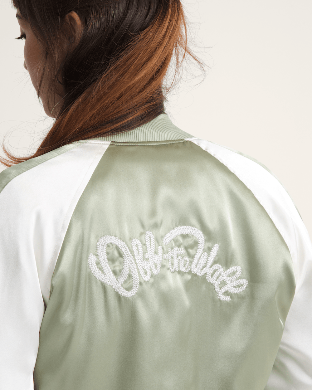 Women Vans Souvenir Jacket in Soft Sage Green