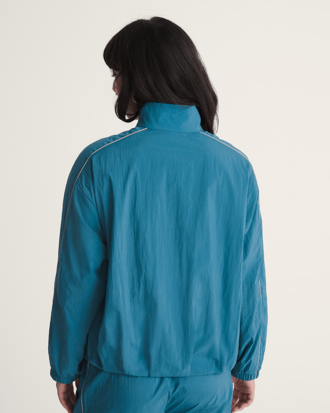 Women Vans Nyla Track Jacket in Stv Navy Blue