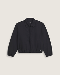 Women Vans Lightweight Bomber Jacket in Black