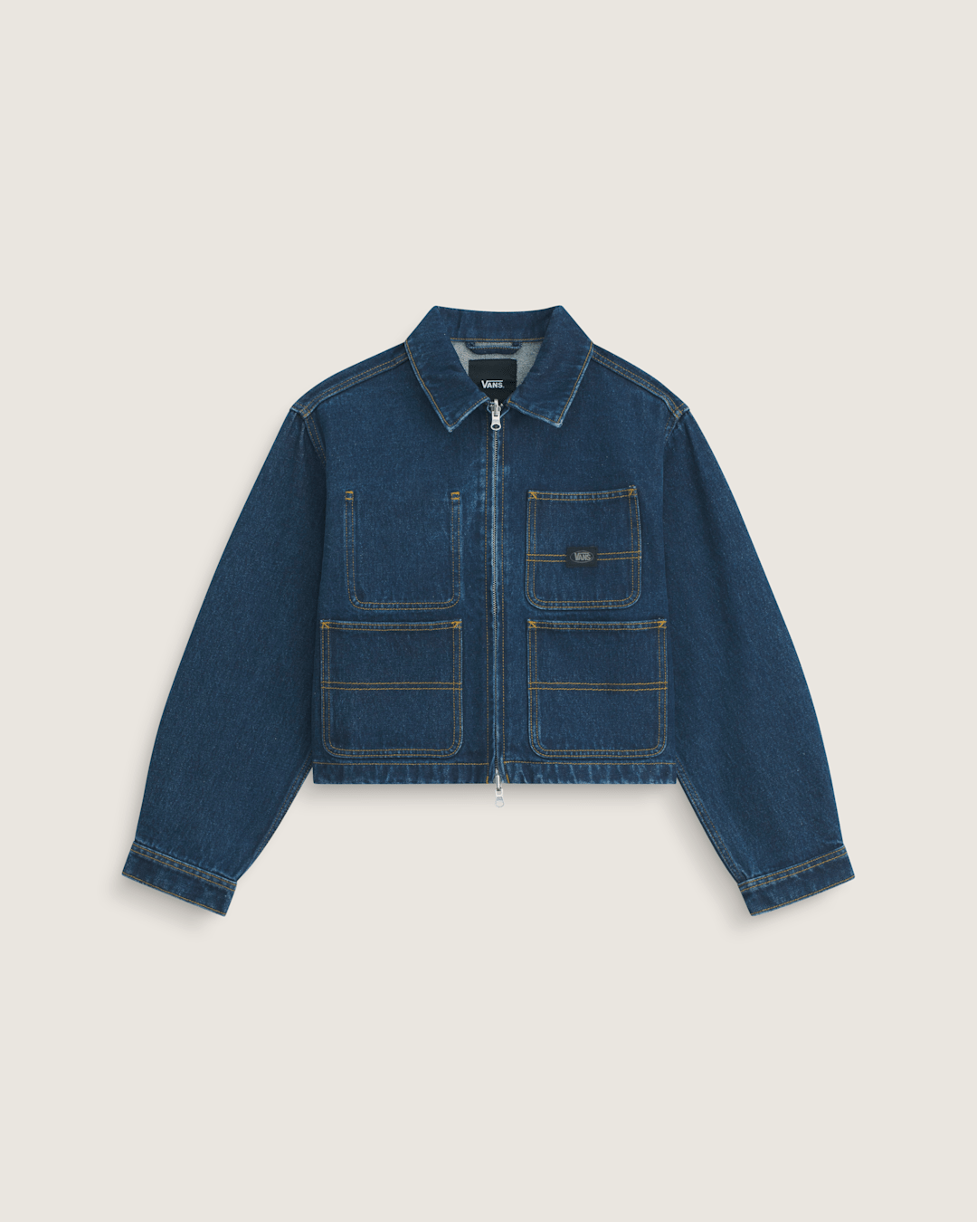 Women Vans Emily Boxy Work Wear Jacket in Dark Rise