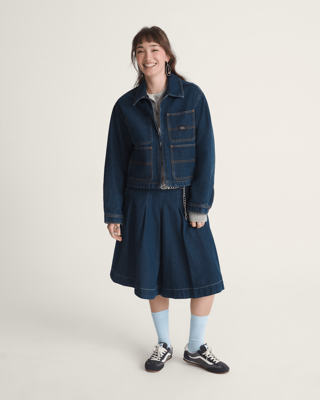 Women Vans Emily Boxy Work Wear Jacket in Dark Rise