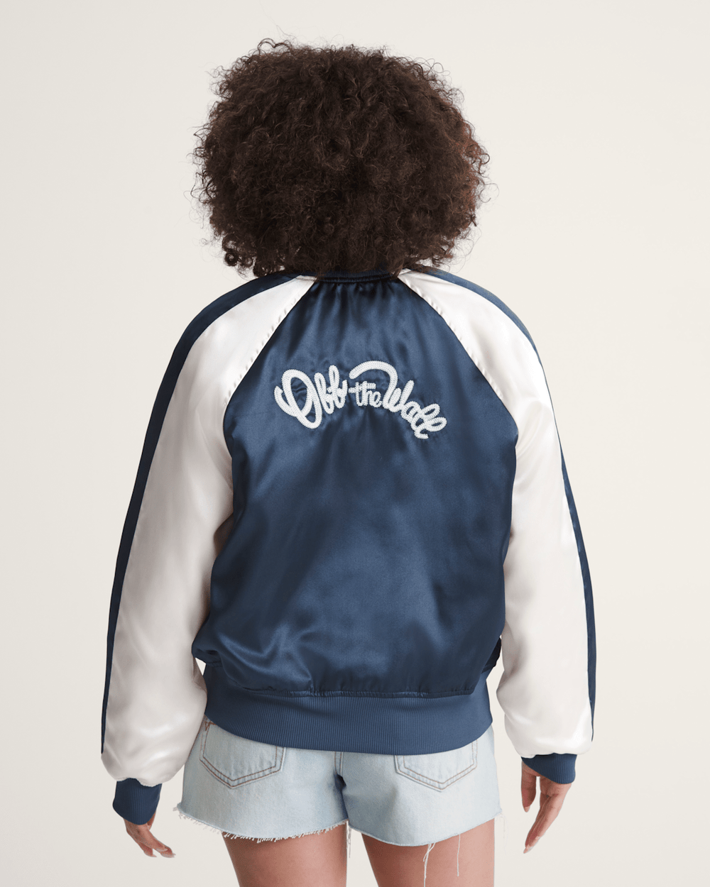 Women Vans Souvenir Jacket in Dress Blues