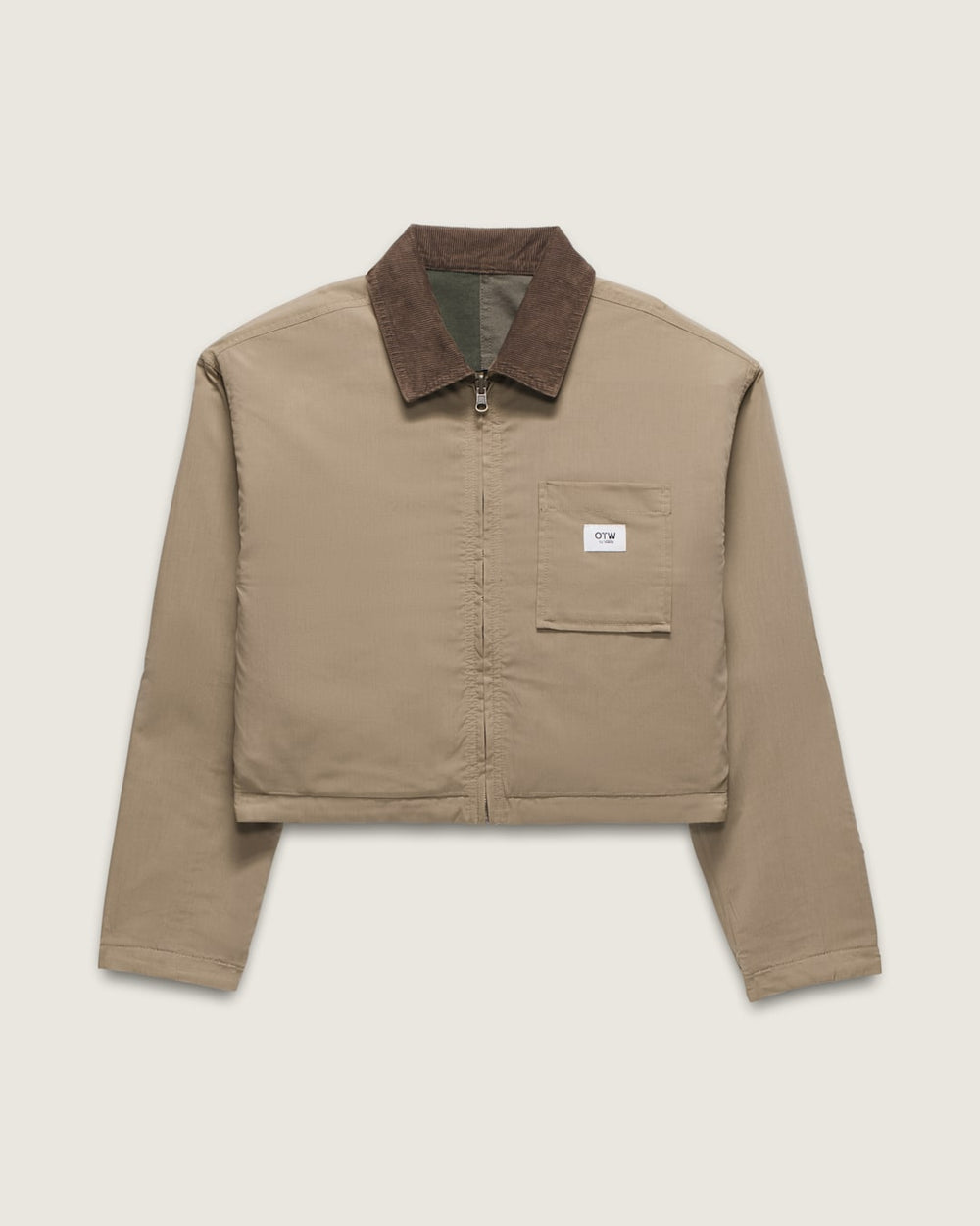Women Vans OTW by Vans X HommeGirls Reversible Jacket in Military Green