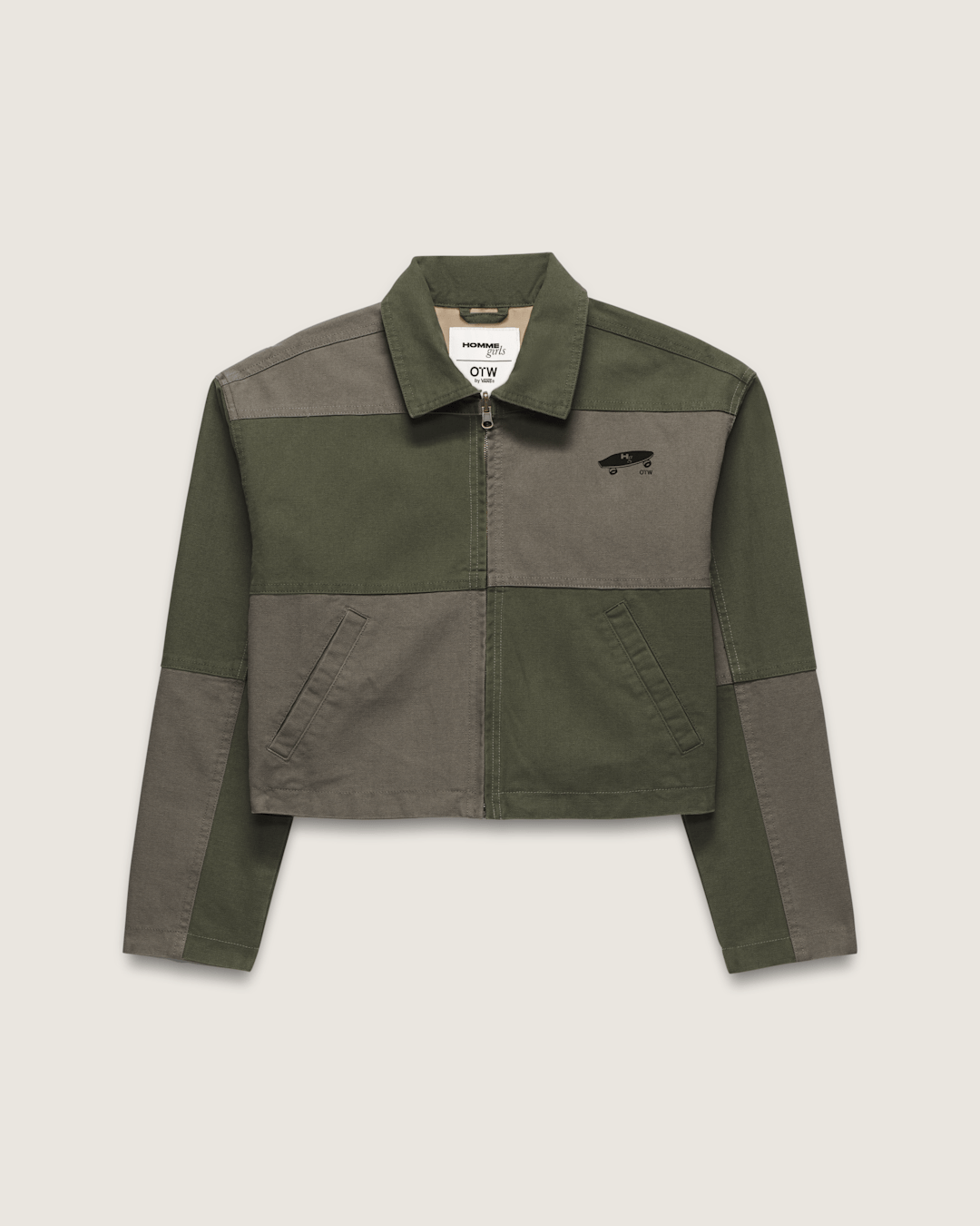 Women Vans OTW by Vans X HommeGirls Reversible Jacket in Military Green