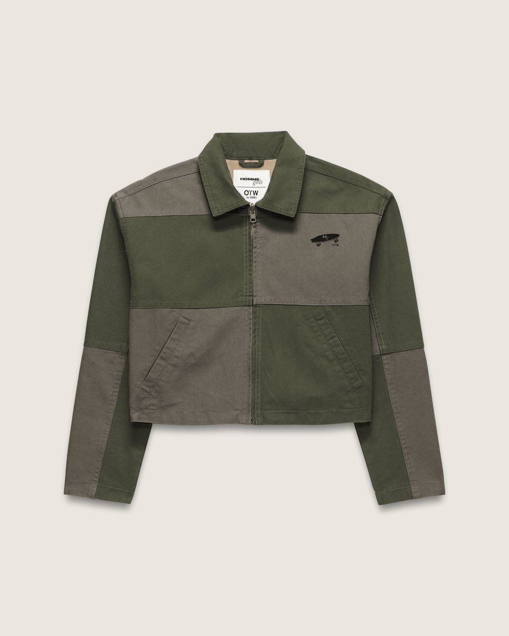 Women Vans OTW by Vans X HommeGirls Reversible Jacket in Military Green
