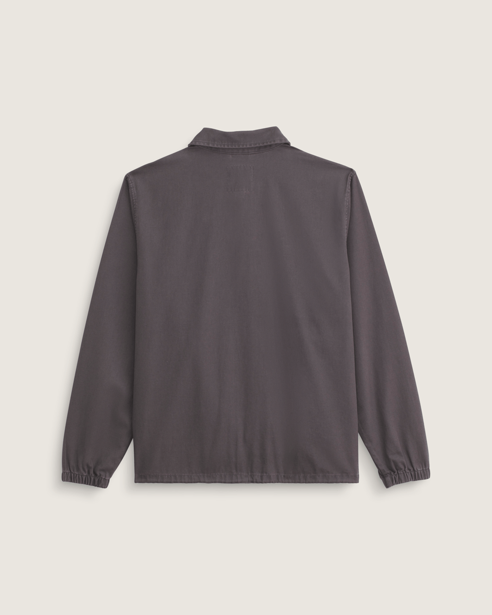 Women|Men Vans Torrey Pigment Canvas Coaches Jacket in Asphalt Grey