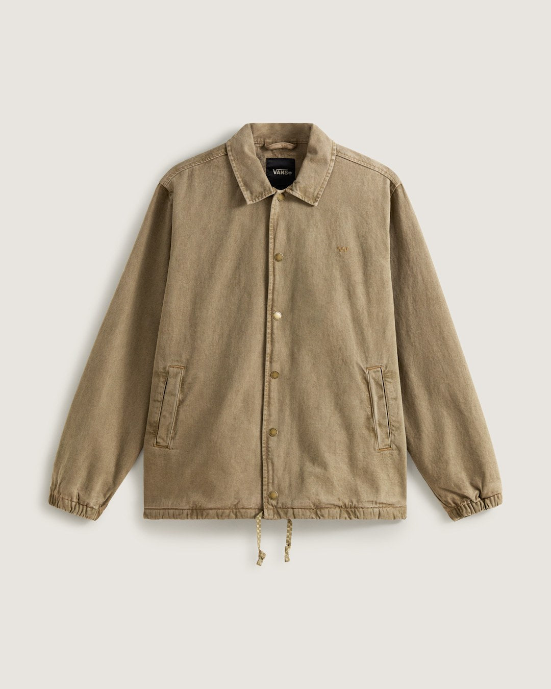 Women|Men Vans Premium Denim Torrey Coaches Jacket in Bay Leaf Green