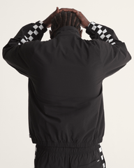 Women|Men Vans Ronnie Track Jacket in Black