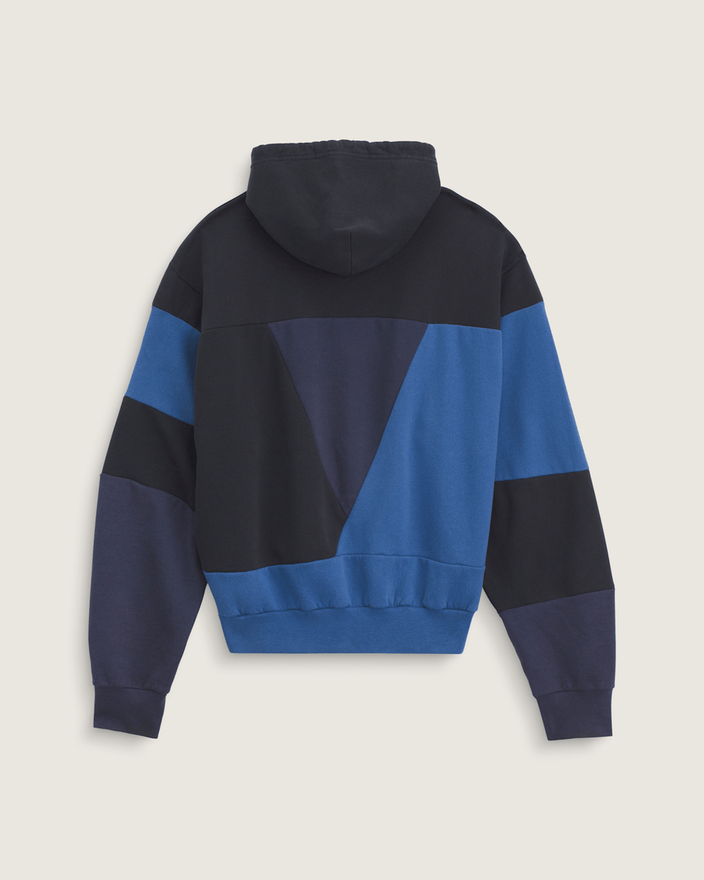 Women|Men Vans Waffle Shop Reimagined Pieced Hoodie in Blue