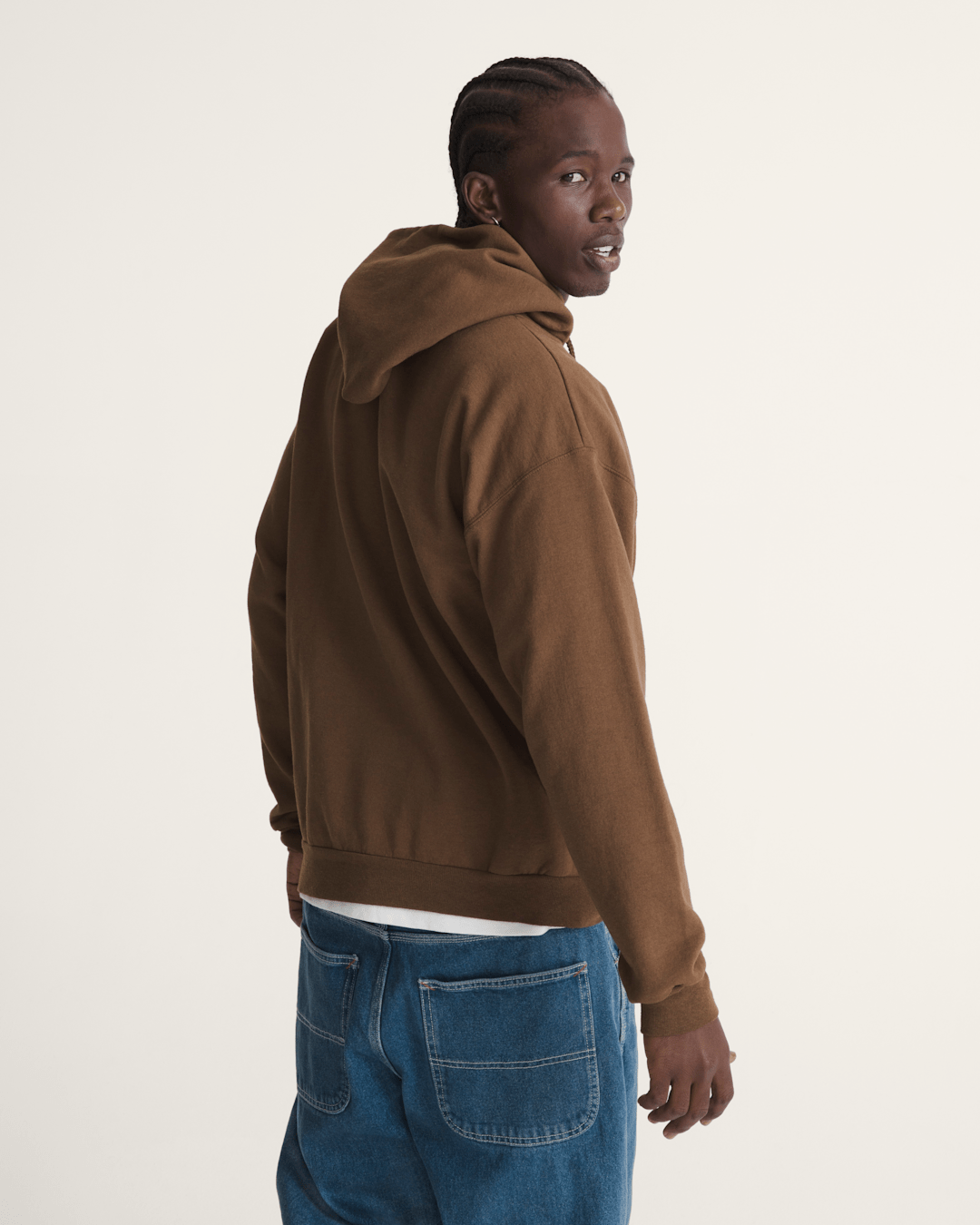 Women|Men Vans Waffle Shop Serio Vans Style Pullover Hoodie in Brown