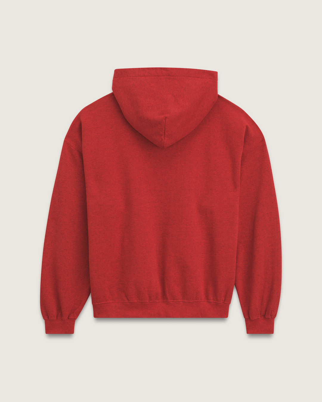 Women|Men Vans Waffle Shop Wave Blend Pullover Hoodie in Red
