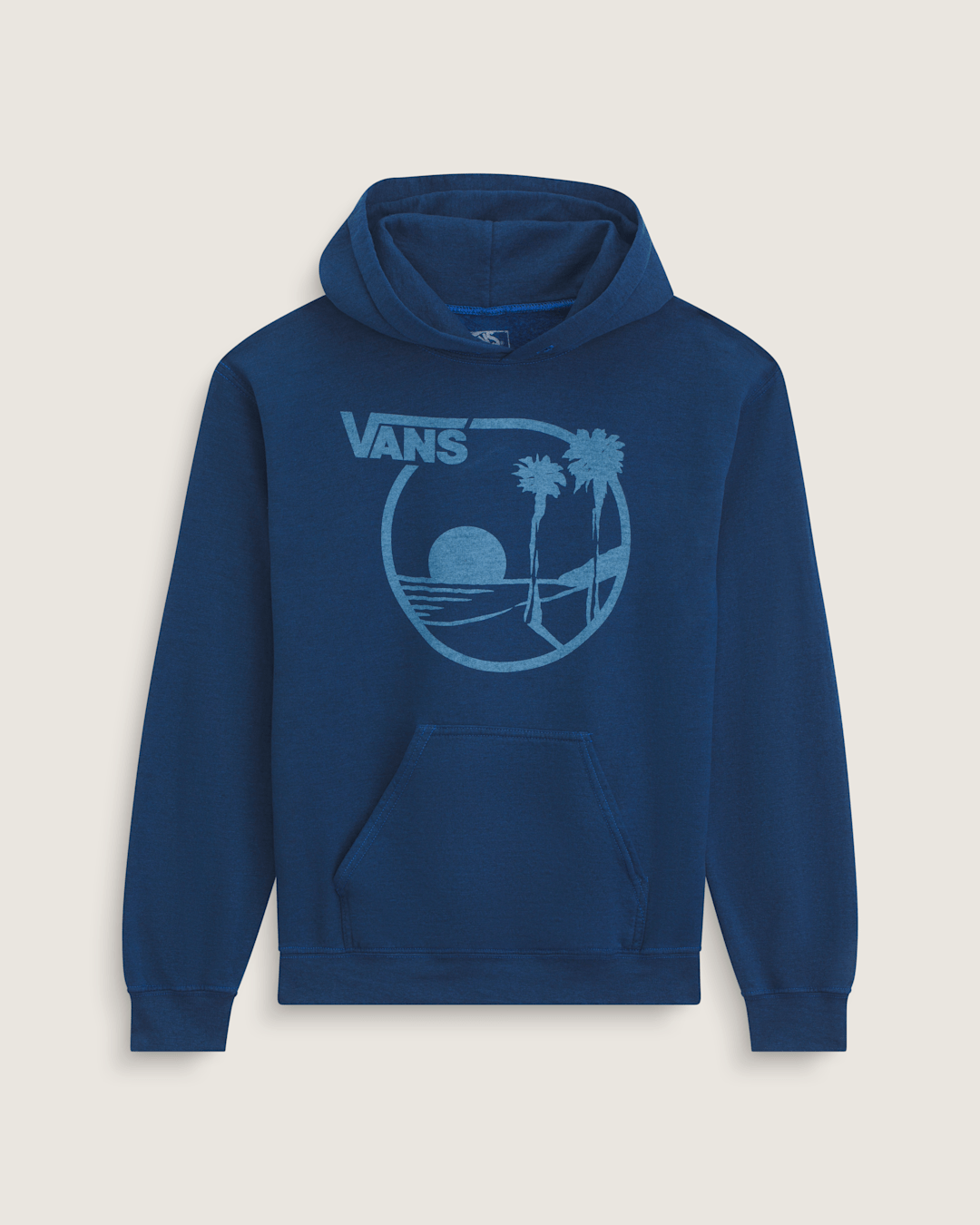 Women|Men Vans Waffle Shop Sun Vans Style Pullover Hoodie in Navy Blue