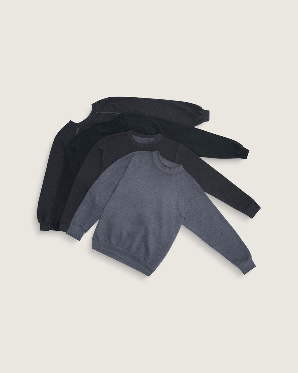Women|Men Vans Waffle Shop Skate Crest Crewneck Sweatshirt in Charcoal Grey