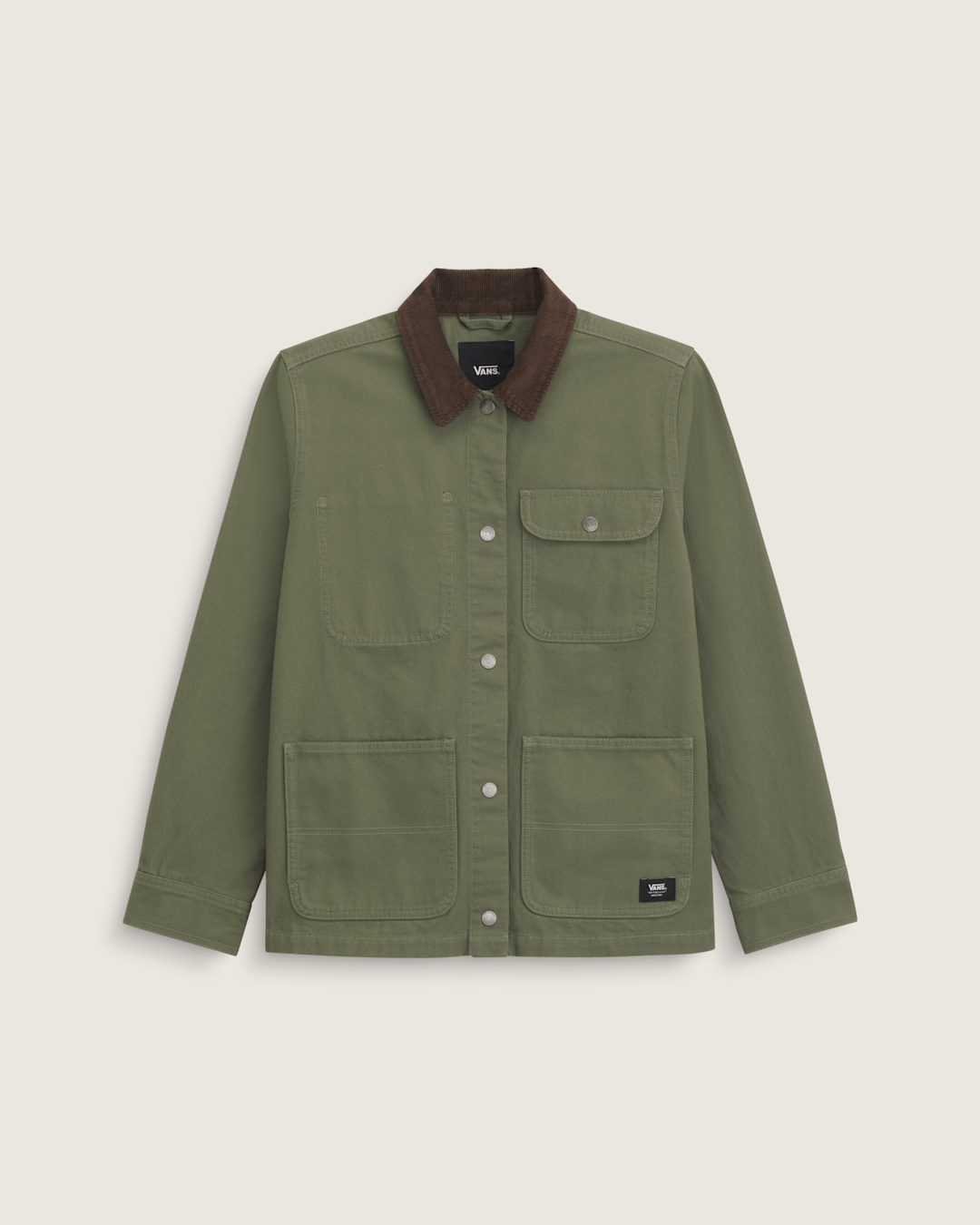 Women Vans Drill Chore Coat in Green