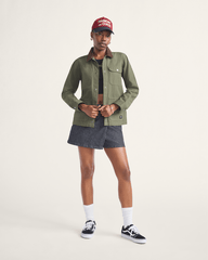 Women Vans Drill Chore Coat in Green