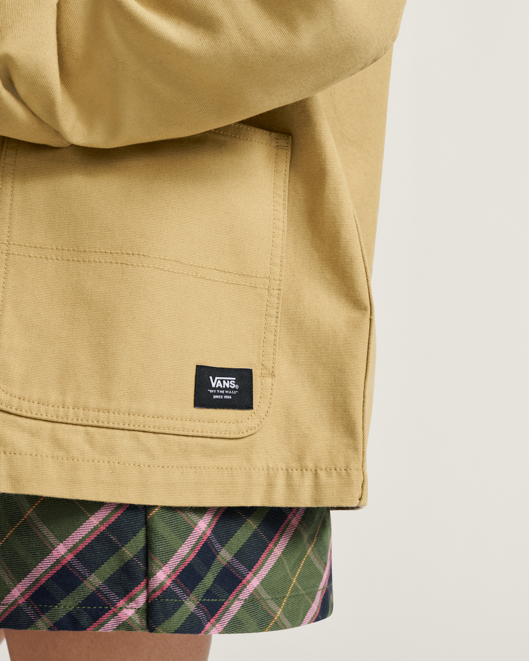 Women Vans Drill Chore Coat in Tan Brown