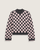 Checkerboard Grey / Pink