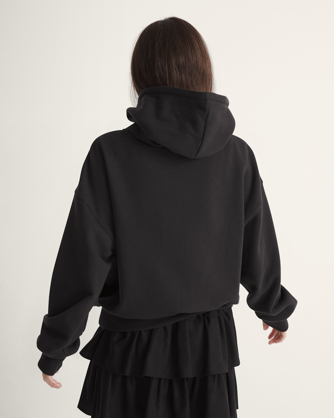 Women Vans Laced Up Retro Pullover Hoodie in Black