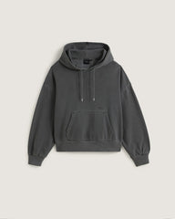 Women Vans Retro Pullover Hoodie in Asphalt Grey