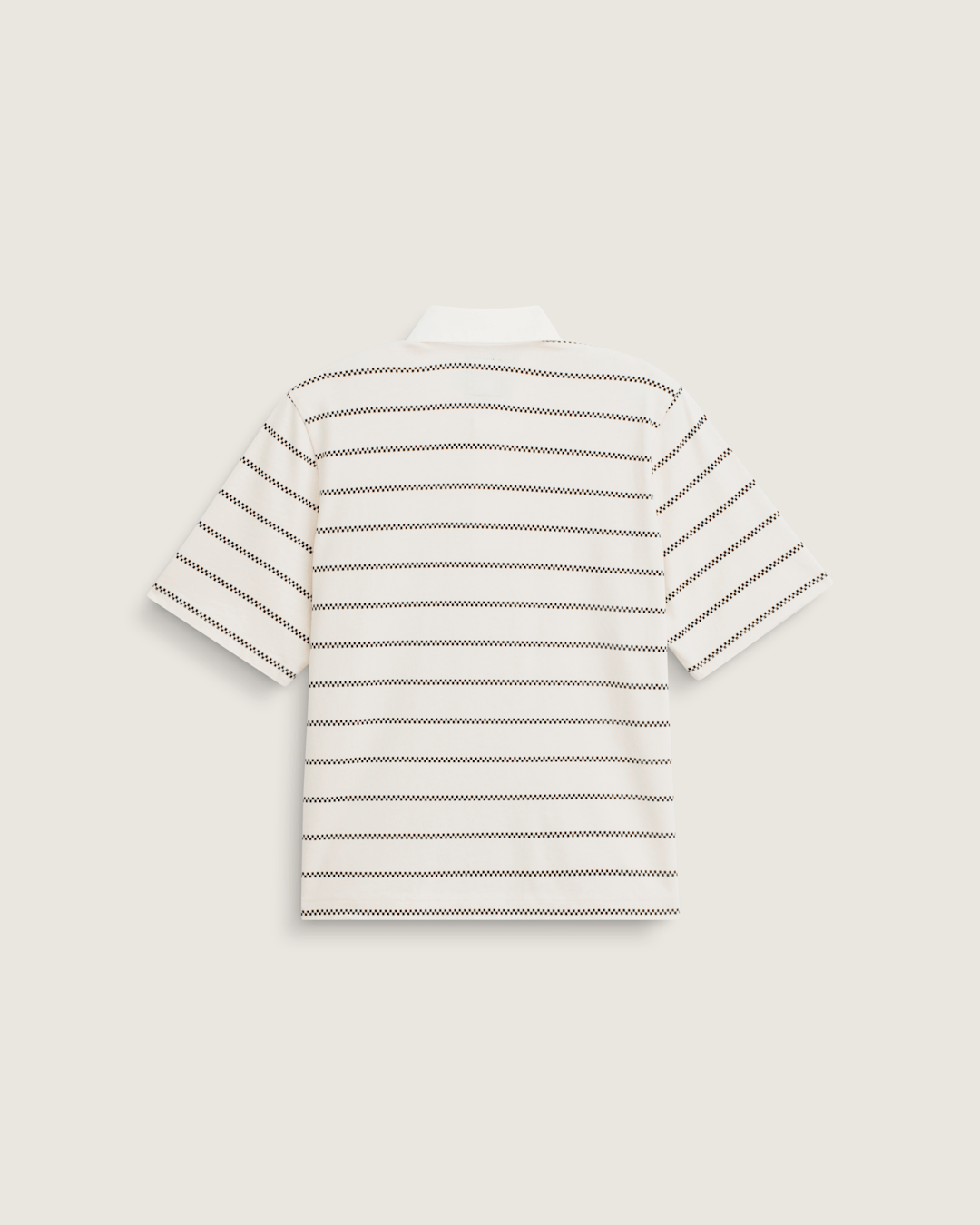 Women Vans Rugby Shirt in Marshmallow White