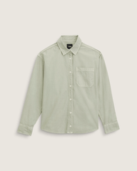 Women Vans Utility Shirt in Soft Sage Green