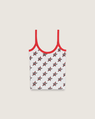Women Vans Kiki Cami Tank Top in Racing Red