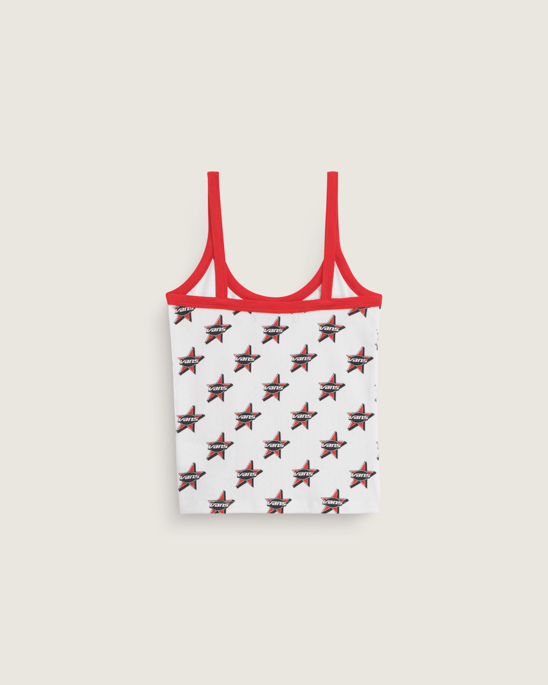 Women Vans Kiki Cami Tank Top in Racing Red