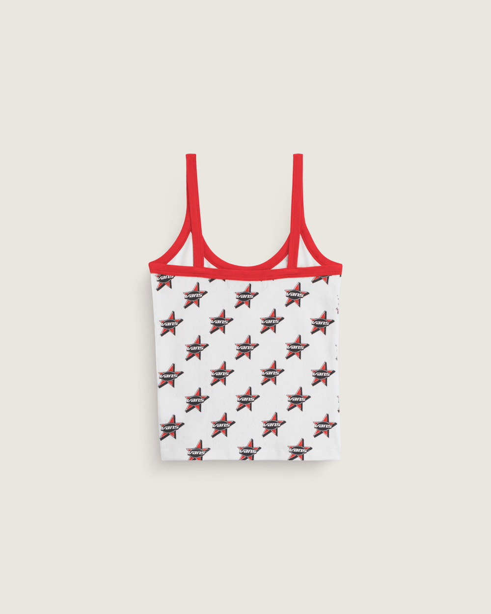 Women Vans Kiki Cami Tank Top in Racing Red