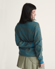Women Vans Twofer Shirt in Stv Navy Blue