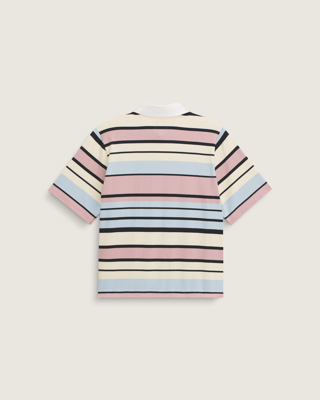Women Vans Rugby Shirt in Misty Mauve Red