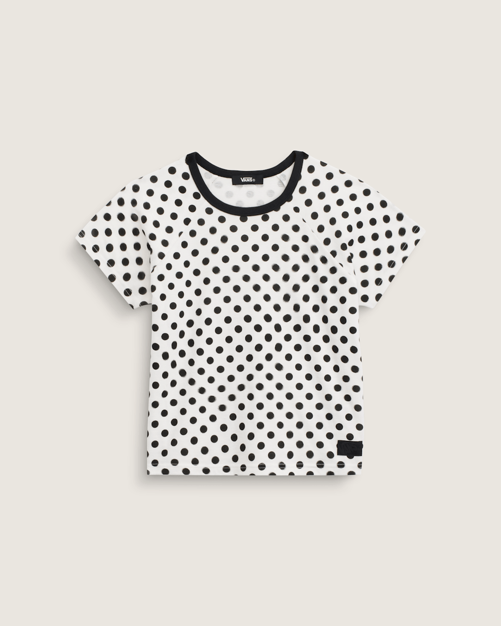Women Vans Gracie Raglan T-Shirt in Blanc De Blanc White
