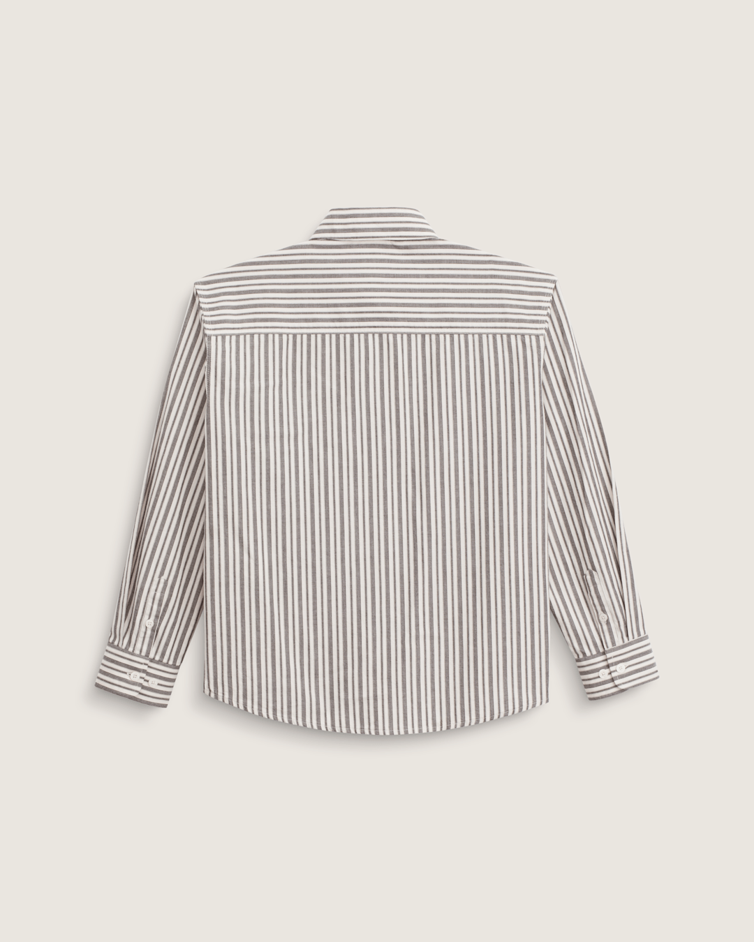 Women Vans Utility Stripe Shirt in Black-White