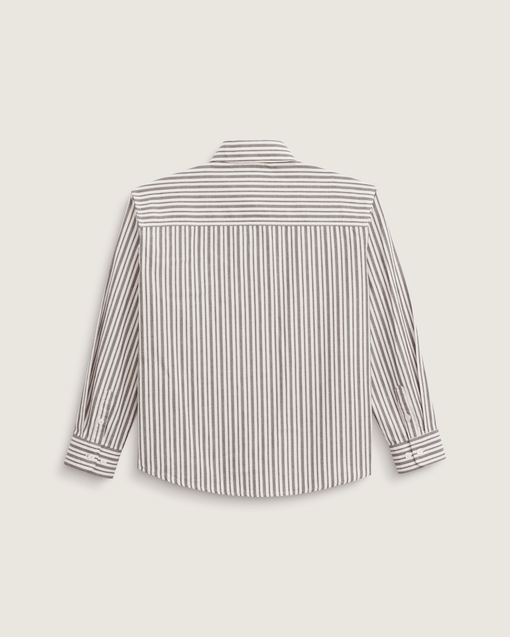 Women Vans Utility Stripe Shirt in Black-White