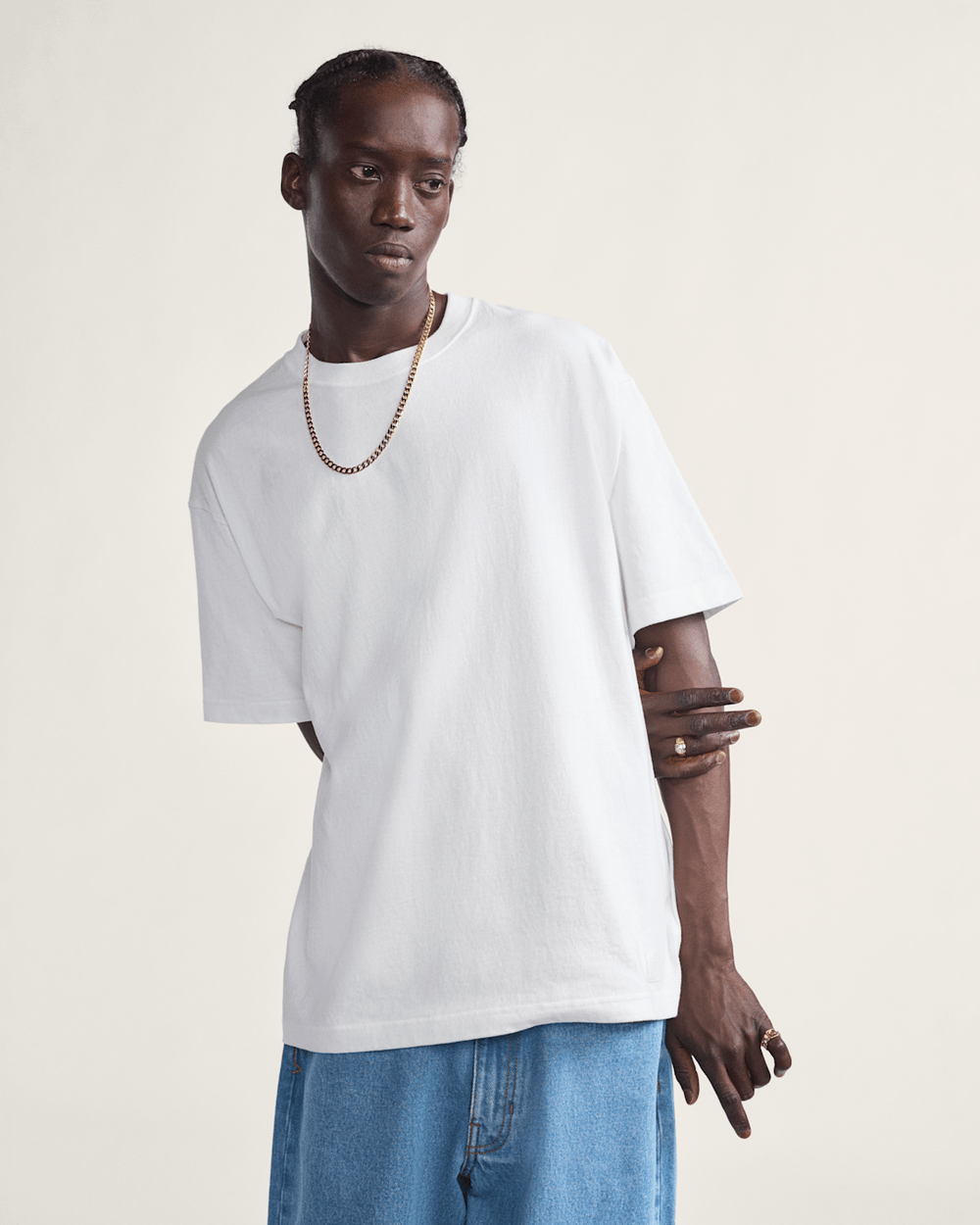 Women|Men Vans Original Standards T-Shirt in White