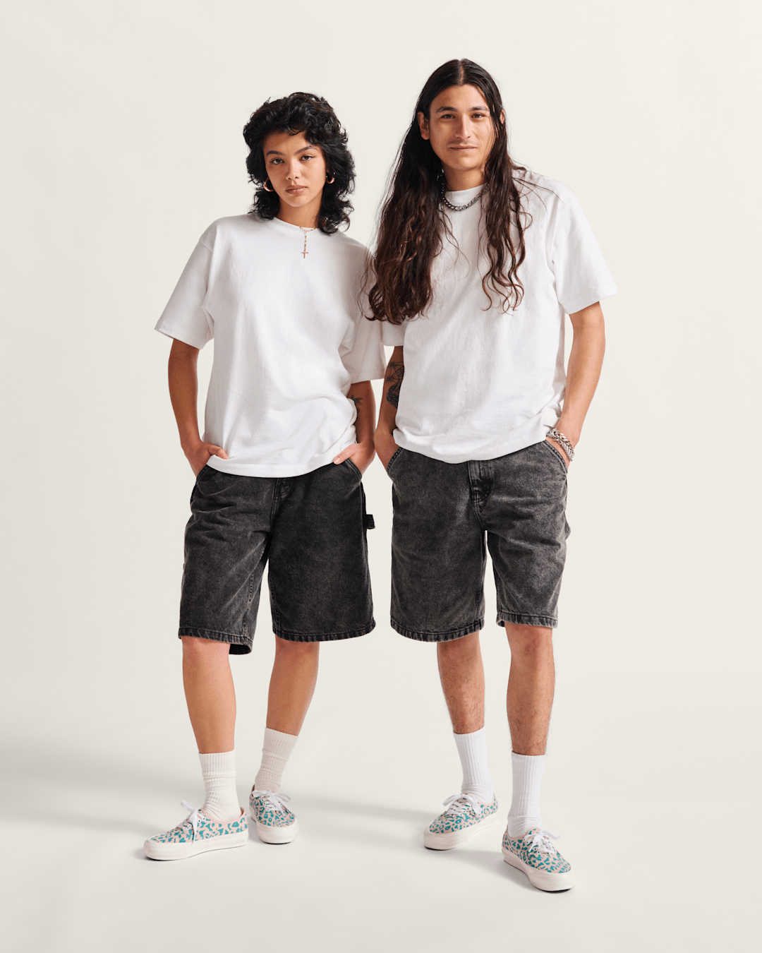 Women|Men Vans Original Standards T-Shirt in White